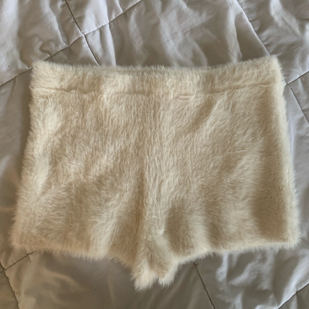 VICTORIA SECRET fuzzy shorts